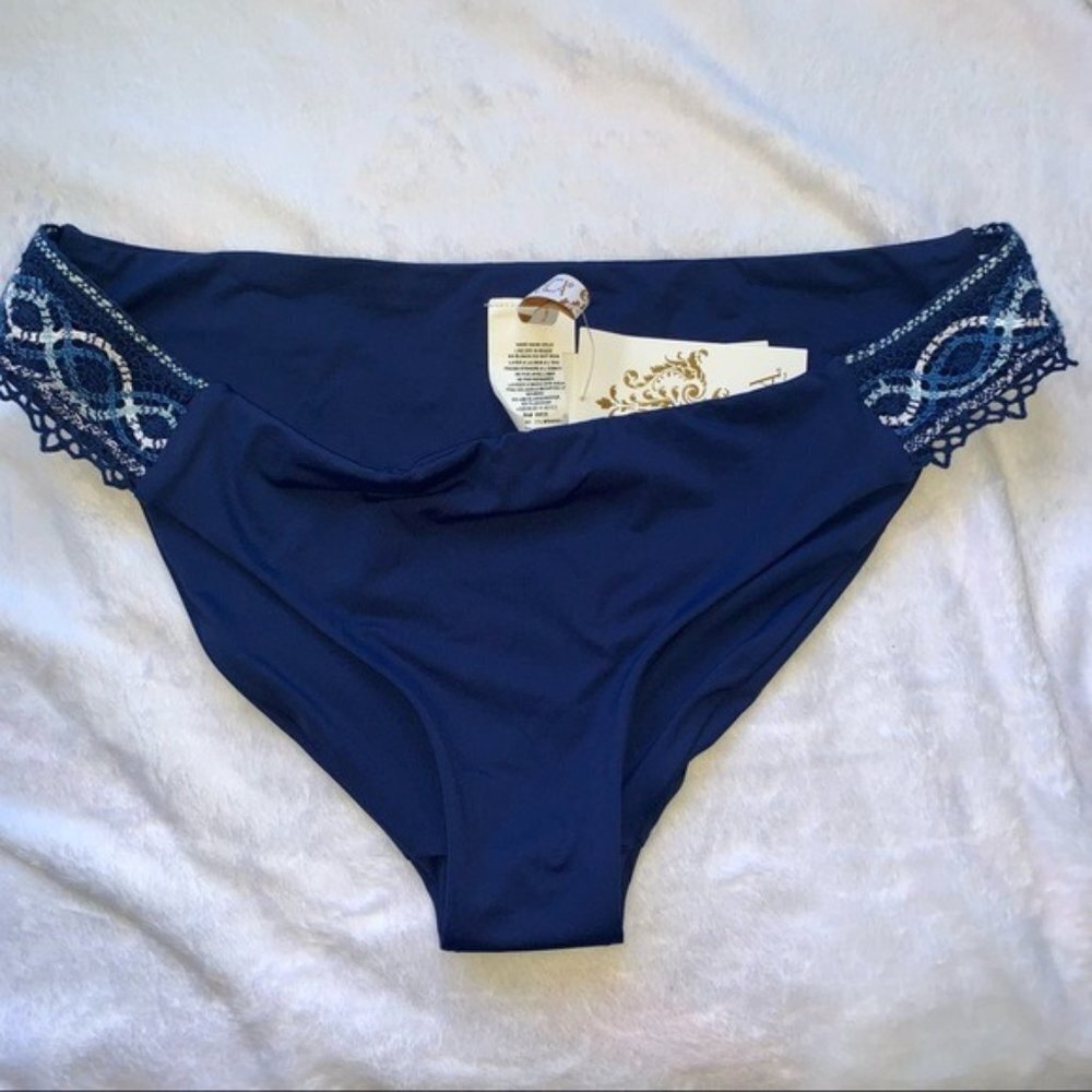 BECCA Navy Blue Bikini Bottom